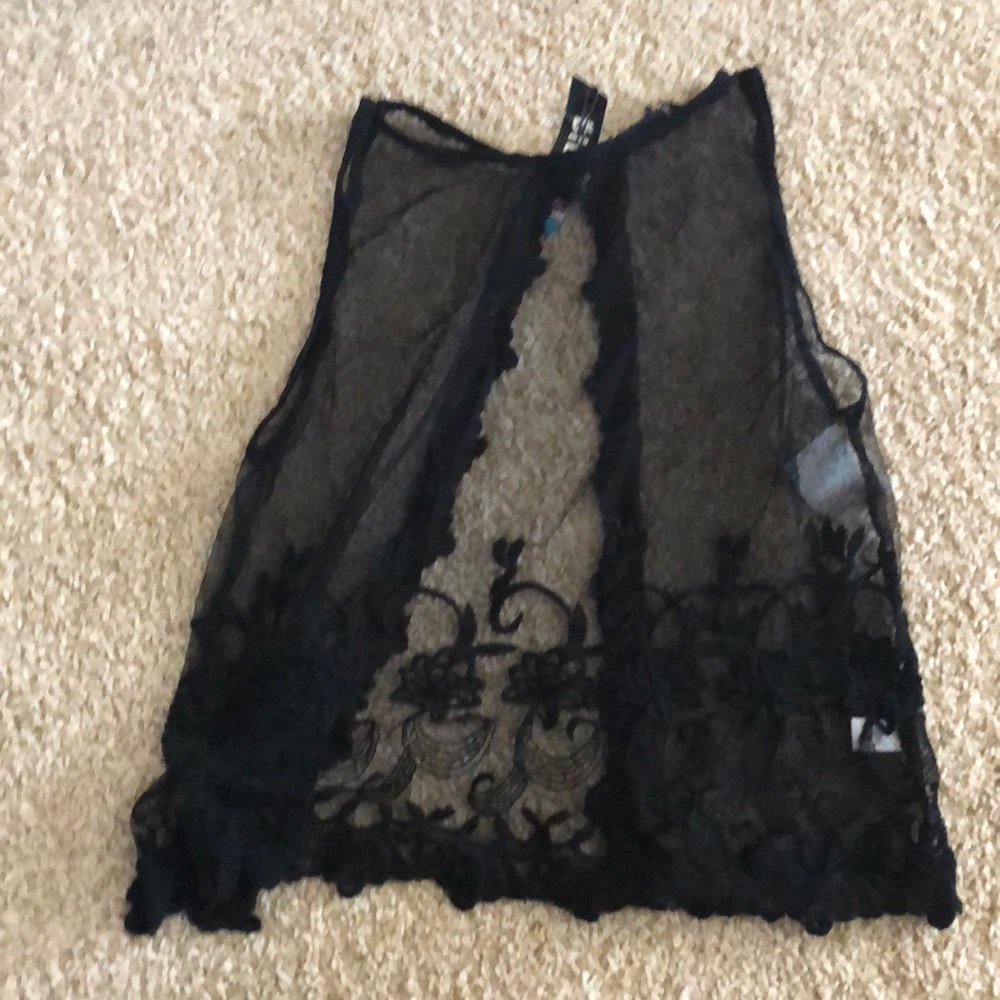 Backless top